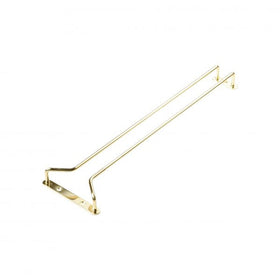 Chef Inox Brass Wine Glass Hanger – 610mm