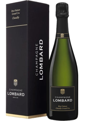 Champagne Lombard Brut Nature Chouilly Grand Cru • GIFT BOX