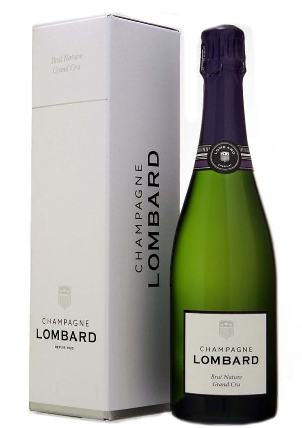 Champagne Lombard Brut Nature Grand Cru Blanc de Blancs • GIFT BOX